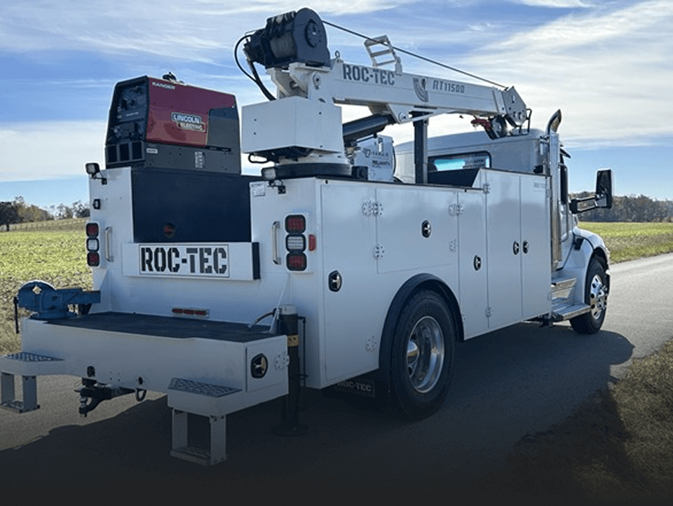 Roc-tec service truck back